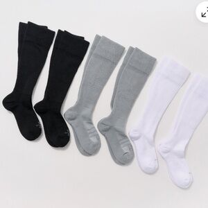 Tommie Copper 6 Pack SnugStay OTC compression Copper socks basic NWT